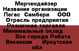 Мерчендайзер › Название организации ­ "Пегас" Самбери-3, ООО › Отрасль предприятия ­ Розничная торговля › Минимальный оклад ­ 23 500 - Все города Работа » Вакансии   . Иркутская обл.